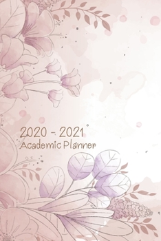 2020-2021 Monthly Planner: Academic Weekly & Monthly Pocket Calendar Schedule Organizer, 6" x 9", 148 Pages