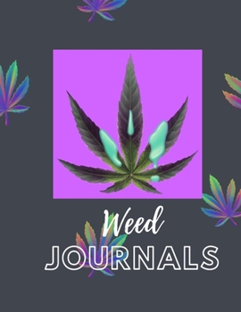 Paperback Marijuana Weed Lovers Notebook: 8.5X11 Wide Ruled Notebook Vol 24 Book