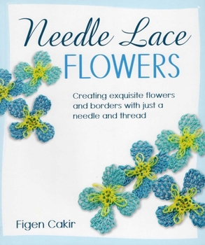 Paperback Needle Lace Flowers Book