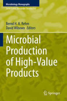 Paperback Microbial Production of High-Value Products Book