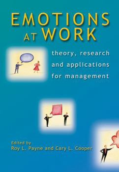 Paperback Emotions at Work: Theory, Research and Applications for Management Book