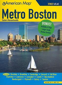 Spiral-bound Metro Boston Street Atlas: Eastern Massachusetts Book