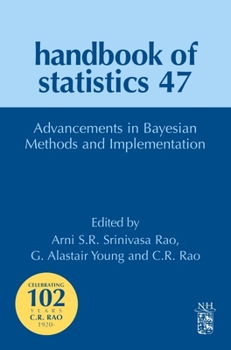 Hardcover Advancements in Bayesian Methods and Implementations: Volume 47 Book