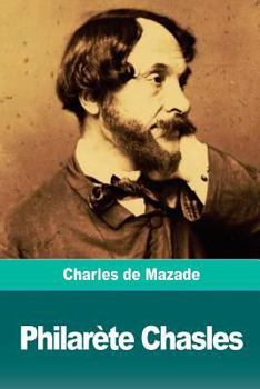 Paperback Philarète Chasles [French] Book