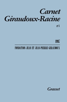 Paperback Carnet Giraudoux Racine Tome 3 [French] Book