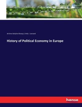 Paperback History of Political Economy in Europe Book