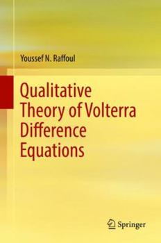 Hardcover Qualitative Theory of Volterra Difference Equations Book