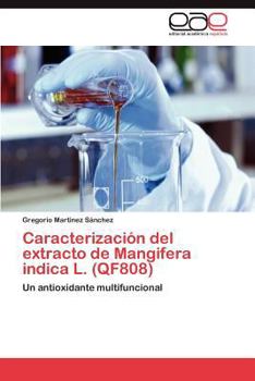 Paperback Caracterización del extracto de Mangifera indica L. (QF808) [Spanish] Book