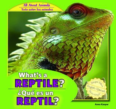 Library Binding What's a Reptile? / ¿Qué Es Un Reptil? Book