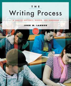 Paperback The Writing Process: A Concise Rhetoric, Reader, and Handbook Book