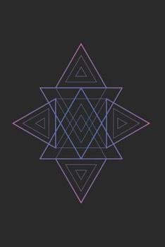 Paperback Sacred Geometry Notebook: 6x9inch Sacred Geometry Notebook Dot Grid Book