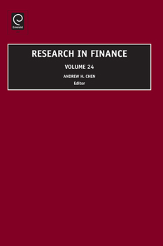 Hardcover Research in Finance Book