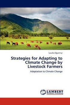 Paperback Strategies for Adapting to Climate Change by Livestock Farmers Book