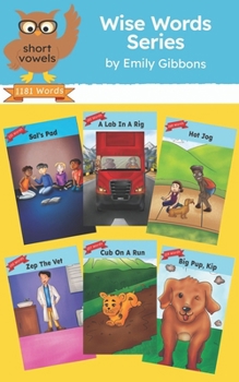 Paperback Wise Word Series: Short Vowels: Decodable Story Collection (Orton Gillingham Scope) Book