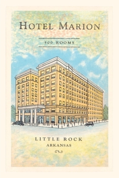 Paperback Vintage Journal Hotel Marion, Little Rock, Arkansas Book