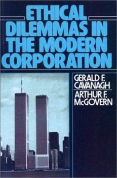 Paperback Ethical Dilemmas in the Modern Corporation Book