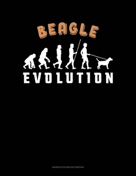 Paperback Beagle Evolution: Genkouyoushi Notebook Book