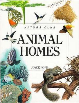 Paperback Animal Homes Book