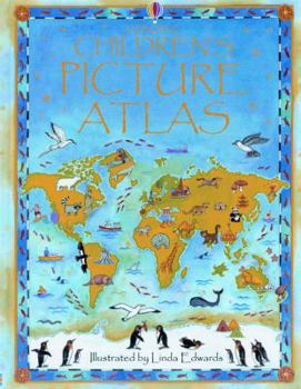 Hardcover Childrens Picture Atlas Book