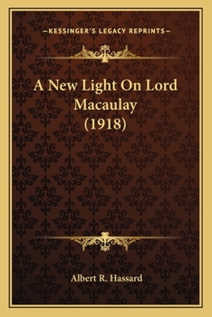 A new light on Lord Macaulay