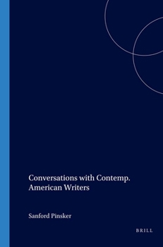 Conversations With Contemporary American Writers: Saul Bellow, I.b. Singer, Joyce Carol Oates, David Madden, Barry Beckham, Josephine Miles, Gerald Stern, Stephen Dunn, Etheridge Knight, Marilynne Rob