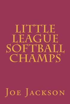 Paperback Little League Softball Champs Book