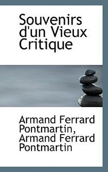 Paperback Souvenirs d'Un Vieux Critique Book
