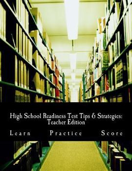 Paperback High School Readiness Test Tips & Strategies: Teacher Edition Book