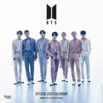 Calendar Bts 2024 12 X 24 Inch Monthly Square Wall Calendar Book