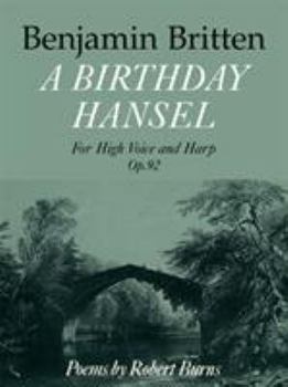 Paperback Birthday Hansel, Op. 92: For High Voice and Harp Book