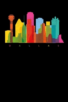 Dallas: Blank Lined Dallas Texas Notebook | 6x9 Inch | 120 Pages