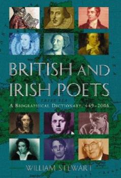 Hardcover British and Irish Poets: A Biographical Dictionary, 449-2006 Book