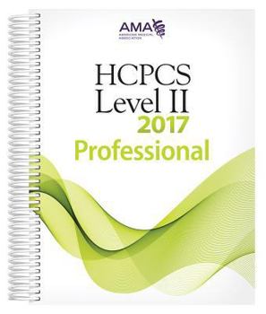 Spiral-bound HCPCS Level II Professional Edition for the AMA Book