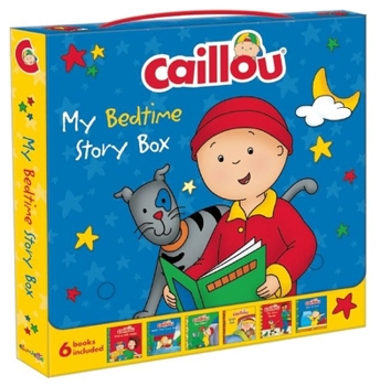 Paperback Caillou: My Bedtime Story Box: Boxed Set of 6 Book