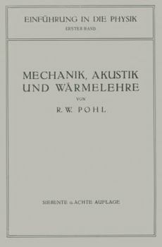 Paperback Einführung in Die Mechanik, Akustik Und Wärmelehre [German] Book