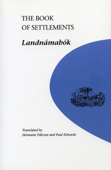 Paperback Book of Settlements: Landnamabok Book