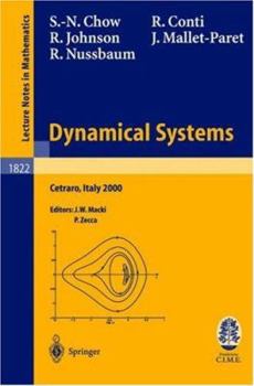 Paperback Dynamical Systems: Lectures Given at the C.I.M.E. Summer School Held in Cetraro, Italy, June 19-26, 2000 Book