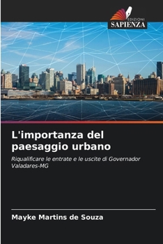 Paperback L'importanza del paesaggio urbano [Italian] Book