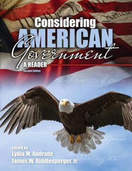 Misc. Supplies Considering American Government: A Reader Book