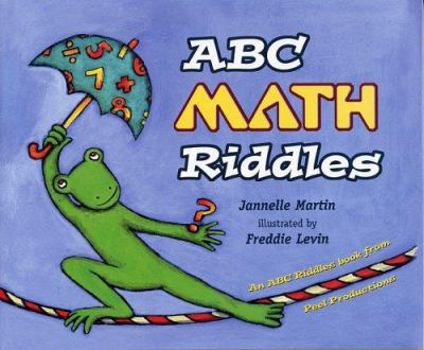 Hardcover ABC Math Riddles Book