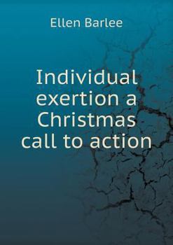 Paperback Individual exertion a Christmas call to action Book
