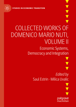 Hardcover Collected Works of Domenico Mario Nuti, Volume II: Economic Systems, Democracy and Integration Book