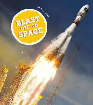Library Binding Blast Off to Space Book