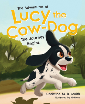 Hardcover Adv of Lucy the Cow Dog Book