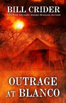 Paperback Outrage at Blanco [Large Print] Book