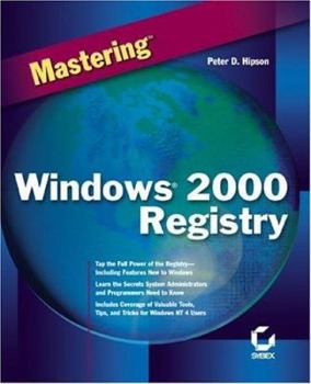 Paperback Mastering Windows 2000 Registry Book