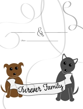 Hardcover Wedding Guest Book for Dog Lovers: Dog Wedding Guest Book