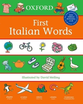 Paperback Oxford First Italian Words Book
