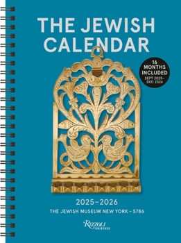 Home The Jewish Calendar 2025-2026 (5786) 16-Month Planner Calendar Book