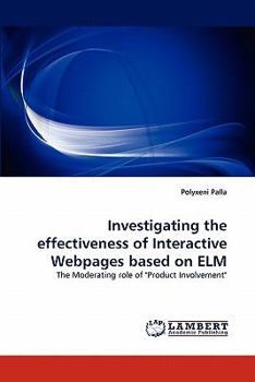 Paperback Investigating the effectiveness of Interactive Webpages based on ELM Book
